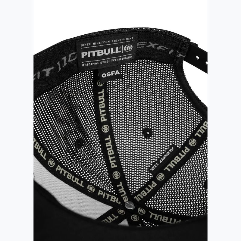 Мъжка шапка с козирка Pitbull Mesh "Pitbull Norton" Trucker Low Profile black/black 5