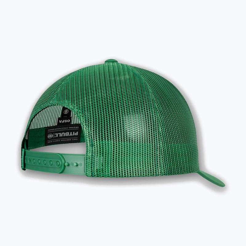 Мъжка шапка с козирка Pitbull "SO.CAL." Retro Trucker green/white 2