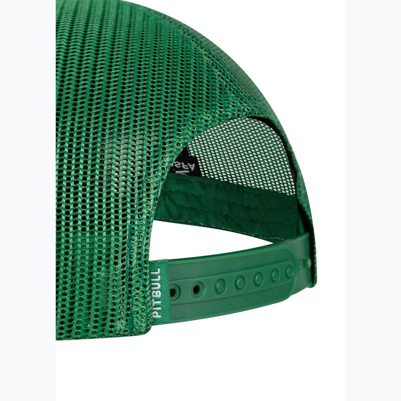 Мъжка шапка с козирка Pitbull "SO.CAL." Retro Trucker green/white 6
