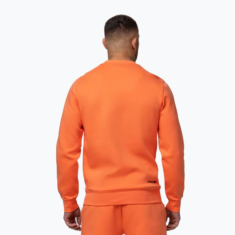 Мъжки суитшърт Pitbull Dogwood Crewneck Sweatshirt fluo orange 3