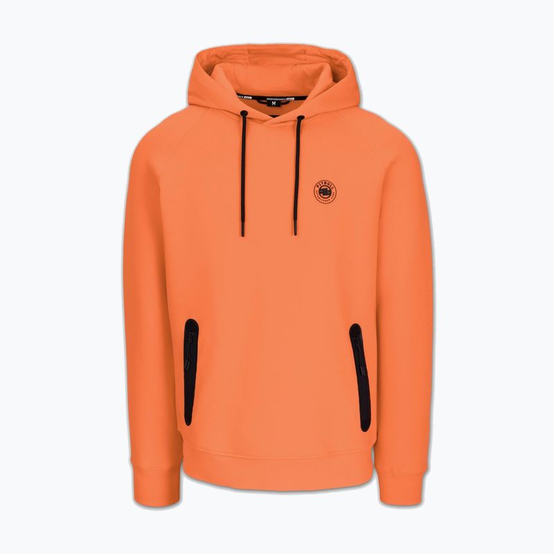 Мъжки суитшърт Pitbull Dogwood Hooded Sweatshirt fluo orange 4