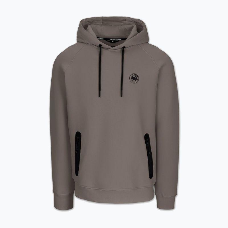 Мъжки суитшърт Pitbull Dogwood Hooded Sweatshirt taupe 4