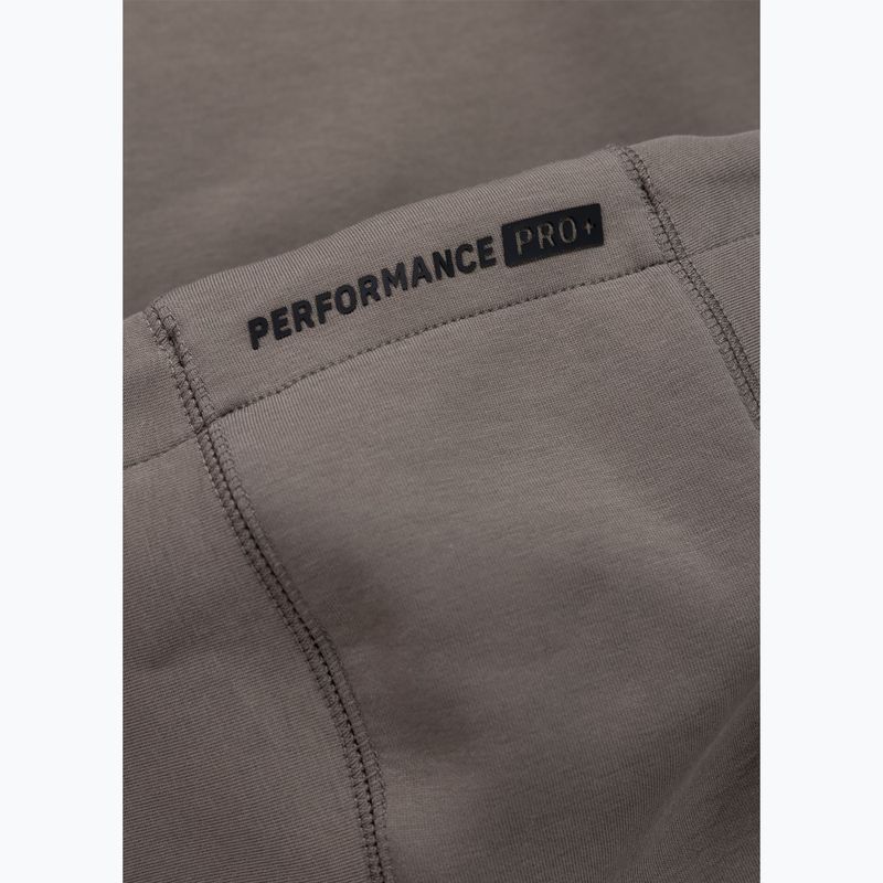 Мъжки суитшърт Pitbull Dogwood Hooded Sweatshirt taupe 9