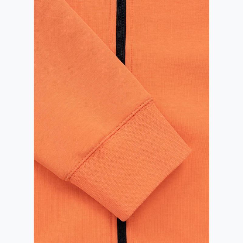 Мъжки суитшърт Pitbull Dogwood Hooded Zip Sweatshirt fluo orange 9