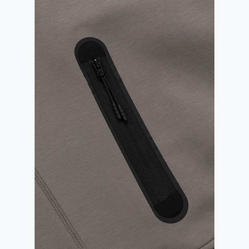 Мъжки суитшърт Pitbull Dogwood Hooded Zip Sweatshirt taupe 8