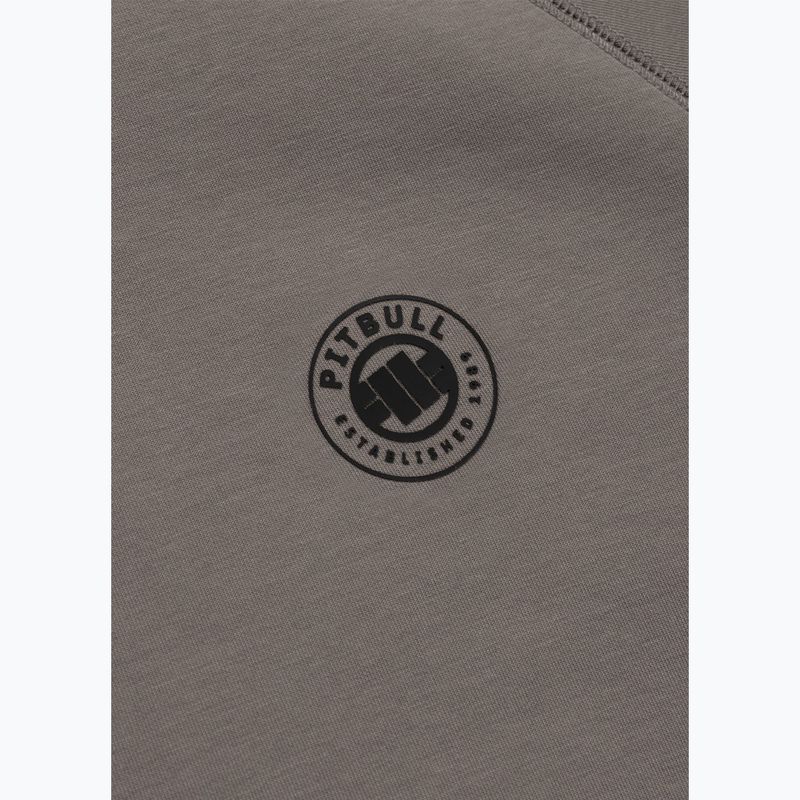 Мъжки суитшърт Pitbull Dogwood Hooded Zip Sweatshirt taupe 9