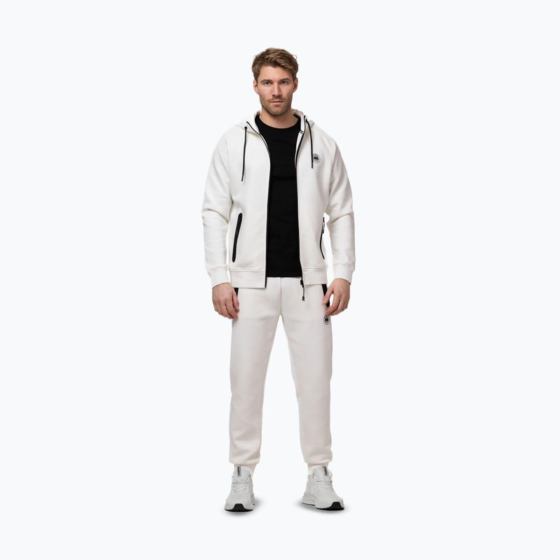 Мъжки суитшърт Pitbull Dogwood Hooded Zip Sweatshirt off white 2
