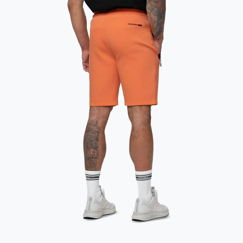 Мъжки къси панталони/шорти Pitbull Dogwood Sport fluo orange 3