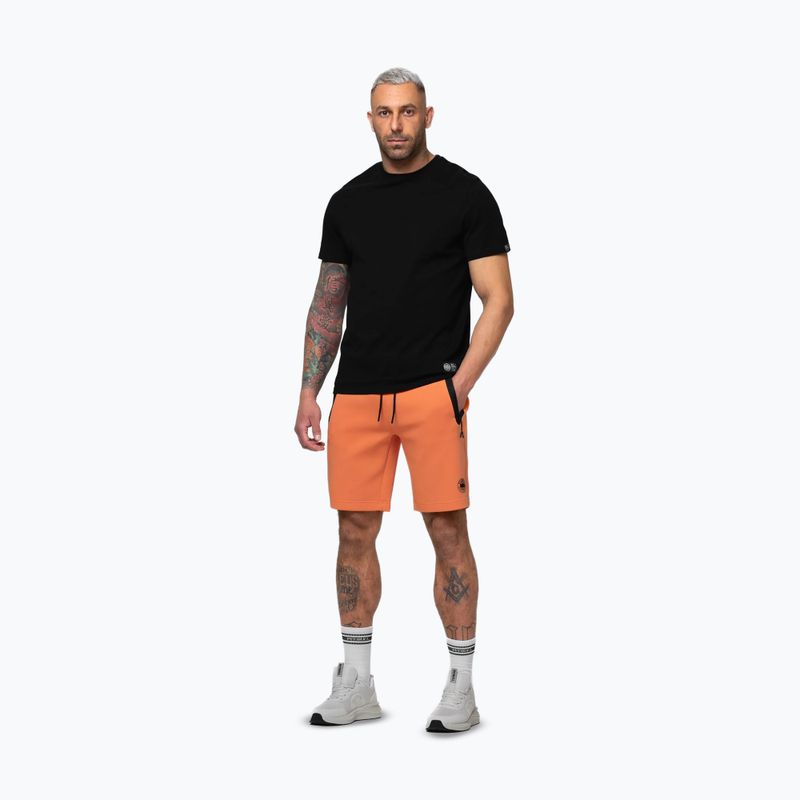Мъжки къси панталони/шорти Pitbull Dogwood Sport fluo orange 4