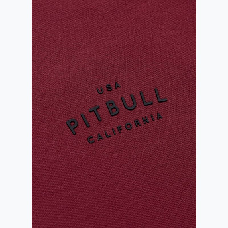 Мъжки суитшърт Pitbull Sampson Crewneck Sweatshirt burgundy 9