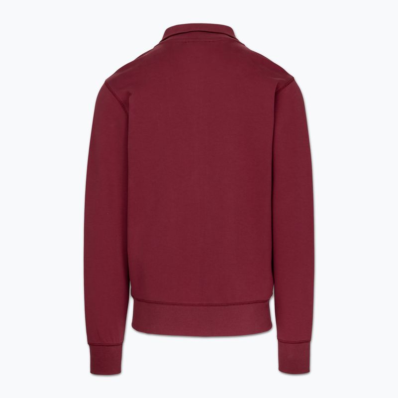 Мъжки суитшърт Pitbull Sampson Zip burgundy 2