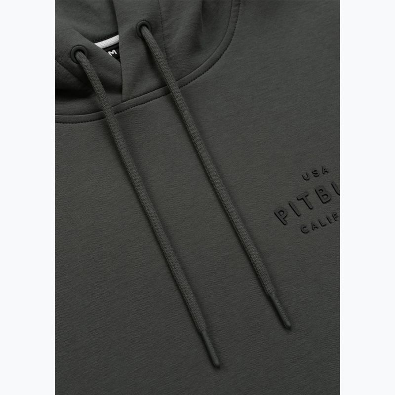 Мъжки суитшърт Pitbull Sampson Hooded Sweatshirt grey/green 7