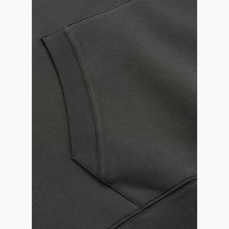 Мъжки суитшърт Pitbull Sampson Hooded Sweatshirt grey/green 9