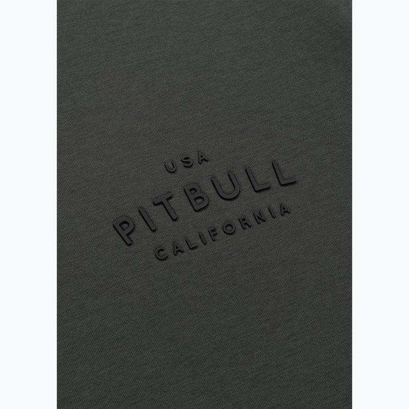 Мъжки суитшърт Pitbull Sampson Hooded Sweatshirt grey/green 10