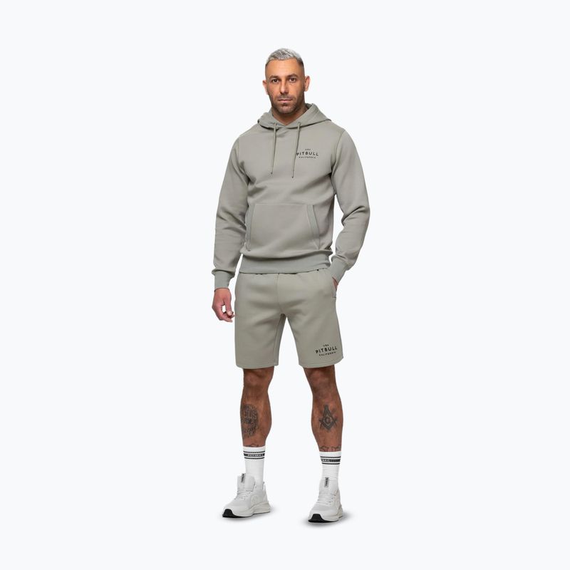 Мъжки суитшърт Pitbull Sampson Hooded Sweatshirt grey/harbour 4