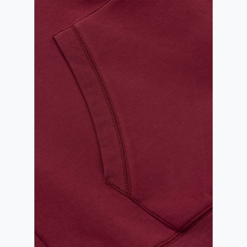 Мъжки суитшърт Pitbull Sampson Hooded Sweatshirt burgundy 11
