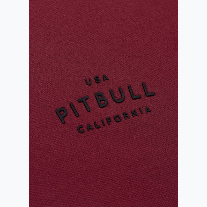 Мъжки суитшърт Pitbull Sampson Hooded Sweatshirt burgundy 12