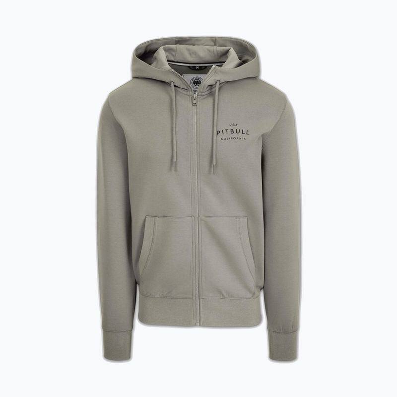 Мъжки суитшърт Pitbull Sampson Hooded Zip Sweatshirt grey/harbour 5