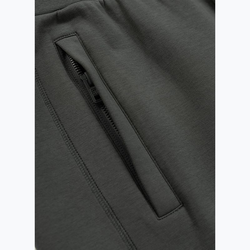 Мъжки панталони за бягане Pitbull Sampson Track grey/green 7