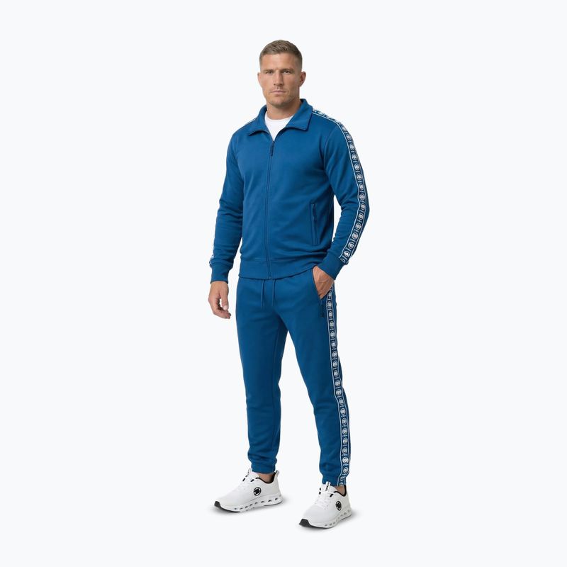 Мъжки суитшърт Pitbull Track Jacket Powers azure blue 2
