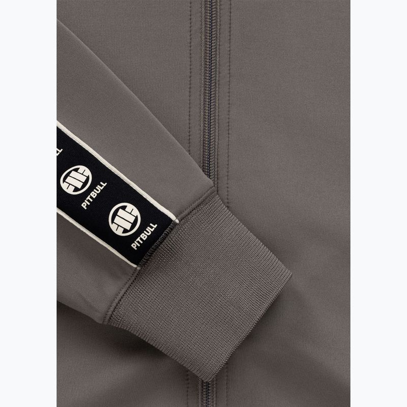 Мъжки суитшърт Pitbull Track Jacket Powers taupe 8
