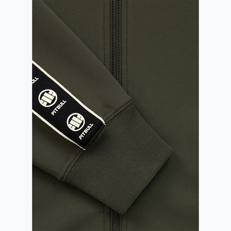 Мъжки суитшърт Pitbull Track Jacket Powers old green 6