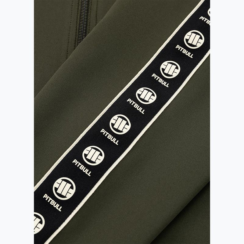 Мъжки суитшърт Pitbull Track Jacket Powers old green 7