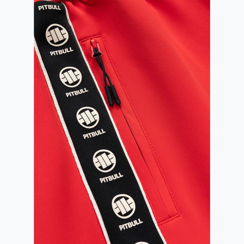 Мъжки панталони за бягане Pitbull Track Powers fluo/red 6