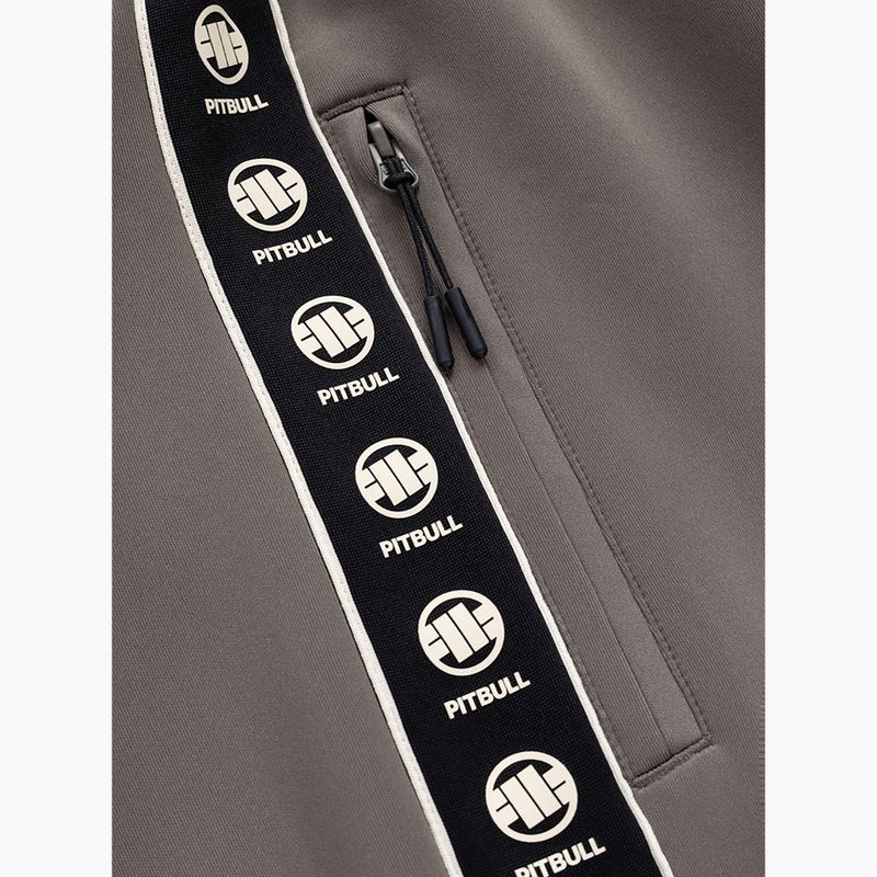 Мъжки панталони за бягане Pitbull Track Powers taupe 8