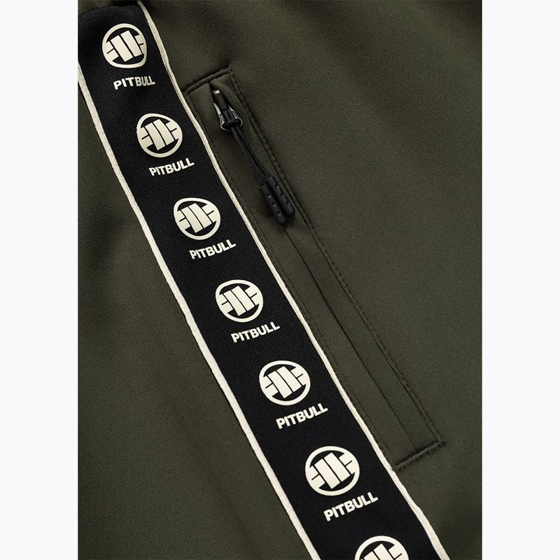 Мъжки къси панталони/шорти Pitbull Track Powers old green 6