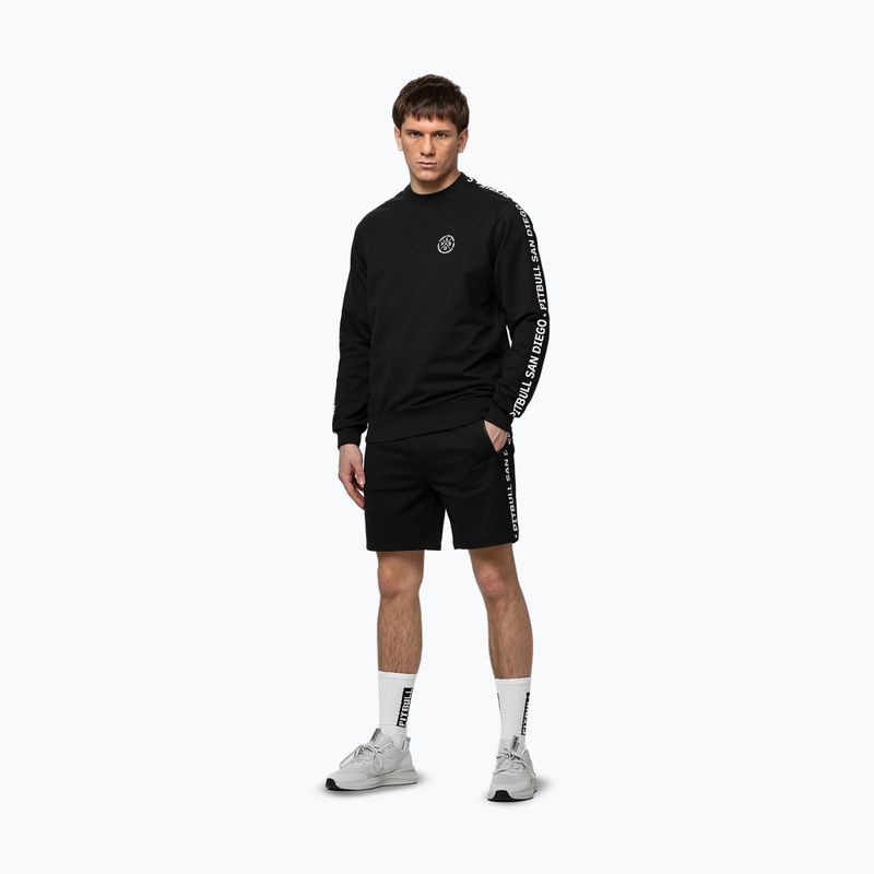 Мъжки суитшърт Pitbull Tape Parker Crewneck black 2