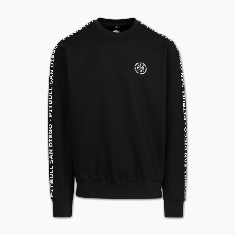 Мъжки суитшърт Pitbull Tape Parker Crewneck black 5