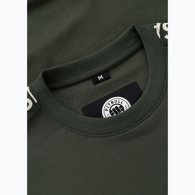 Мъжки суитшърт Pitbull Tape Parker Crewneck old green 7
