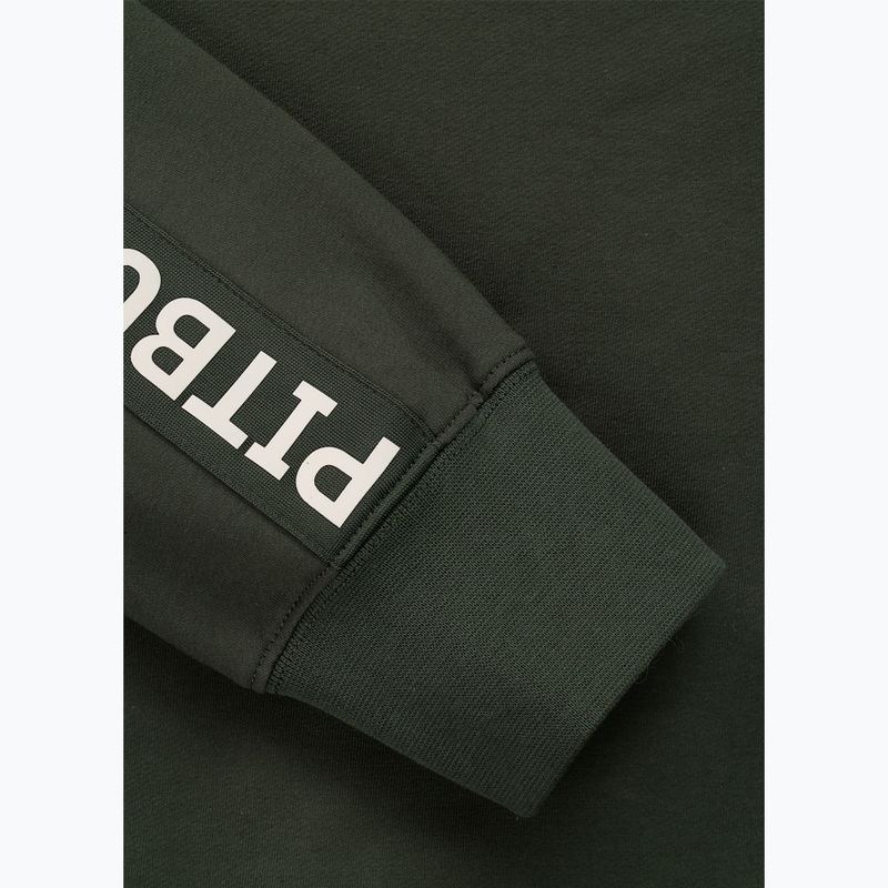 Мъжки суитшърт Pitbull Tape Parker Crewneck old green 8