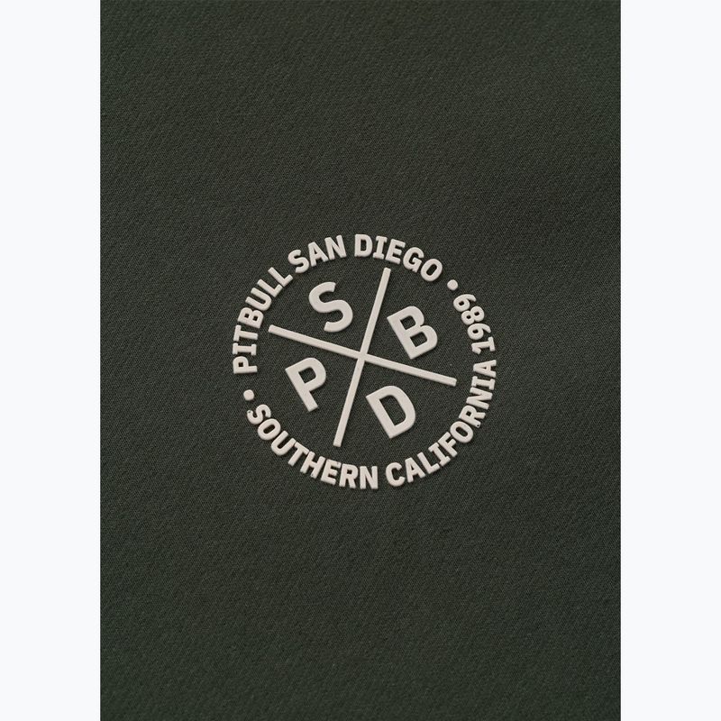 Мъжки суитшърт Pitbull Tape Parker Crewneck old green 10