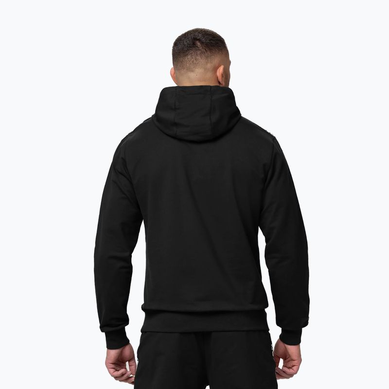Мъжки суитшърт Pitbull Tape Parker Hooded black 3