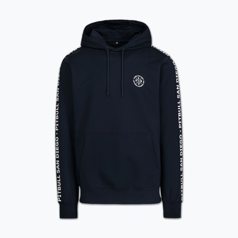 Мъжки суитшърт Pitbull Tape Parker Hooded dark navy 4