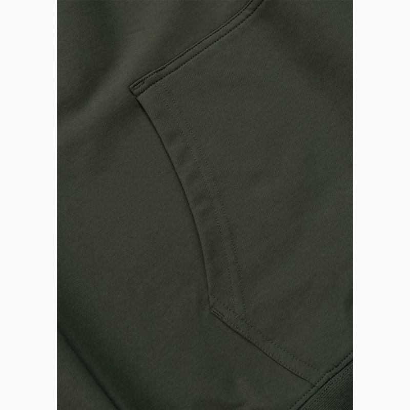Мъжки суитшърт Pitbull Tape Parker Hooded old green 9
