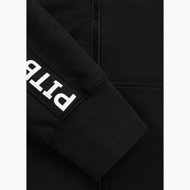 Мъжки суитшърт Pitbull Tape Parker Hooded Zip black 7