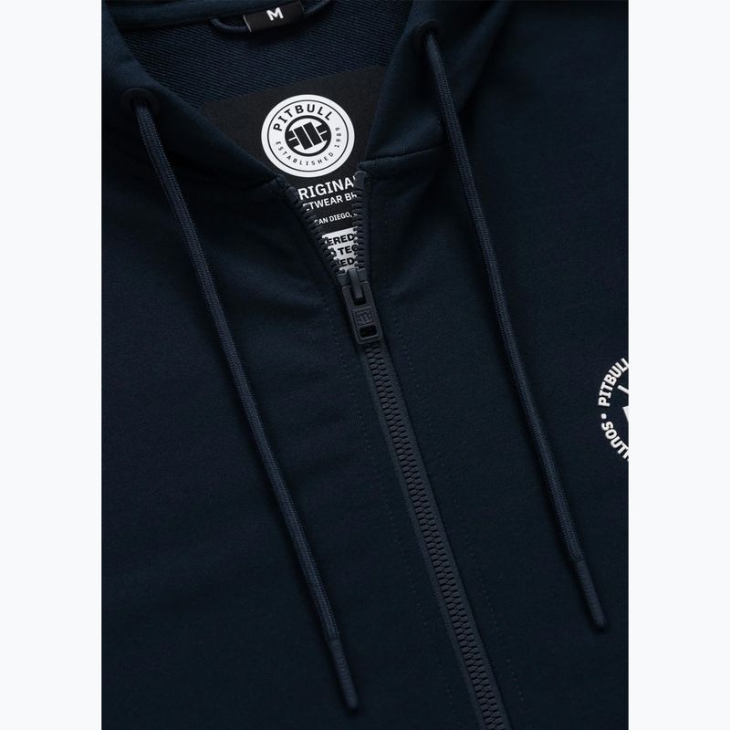 Мъжки суитшърт Pitbull Tape Parker Hooded Zip dark navy 7