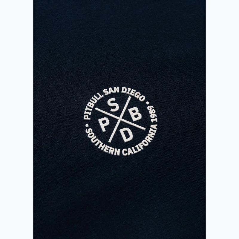 Мъжки суитшърт Pitbull Tape Parker Hooded Zip dark navy 12