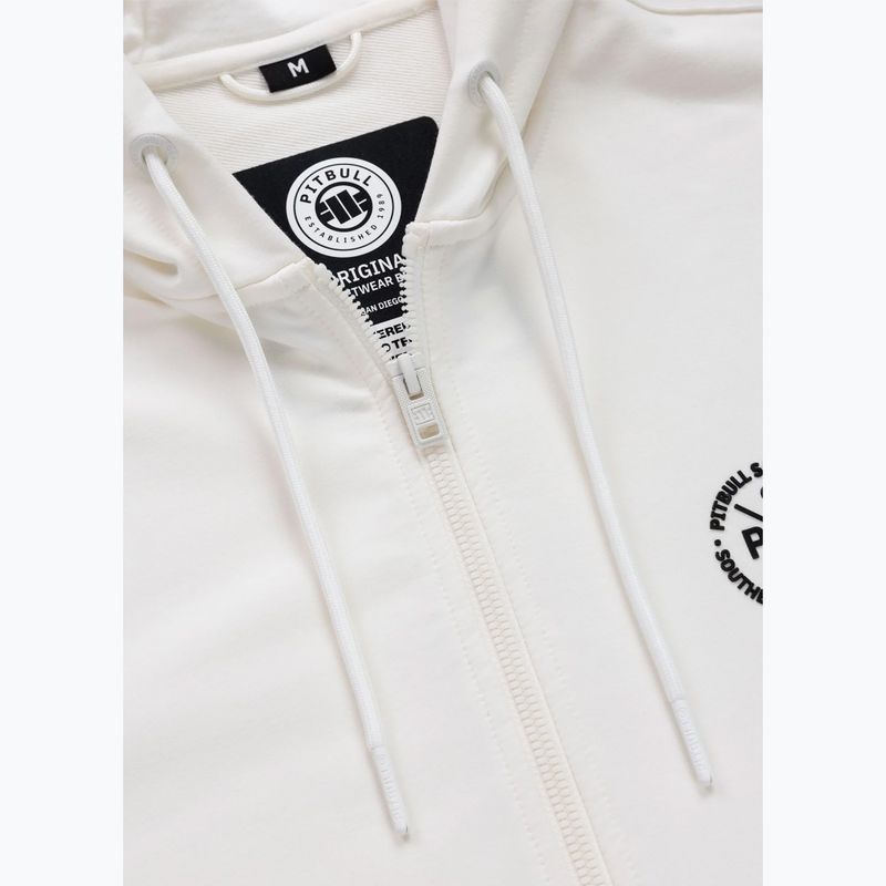 Мъжки суитшърт Pitbull Tape Parker Hooded Zip off white 5