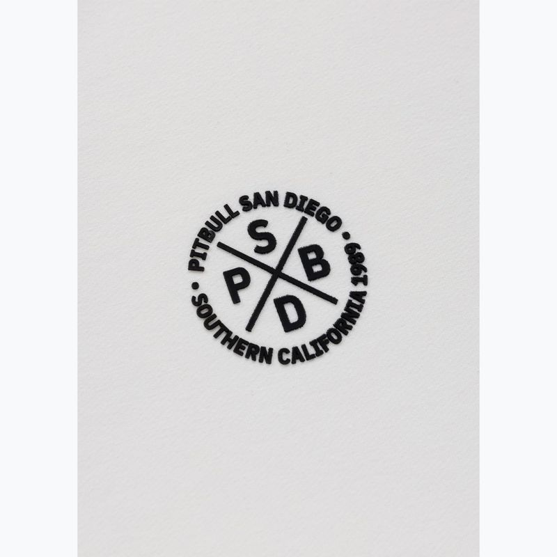 Мъжки суитшърт Pitbull Tape Parker Hooded Zip off white 10