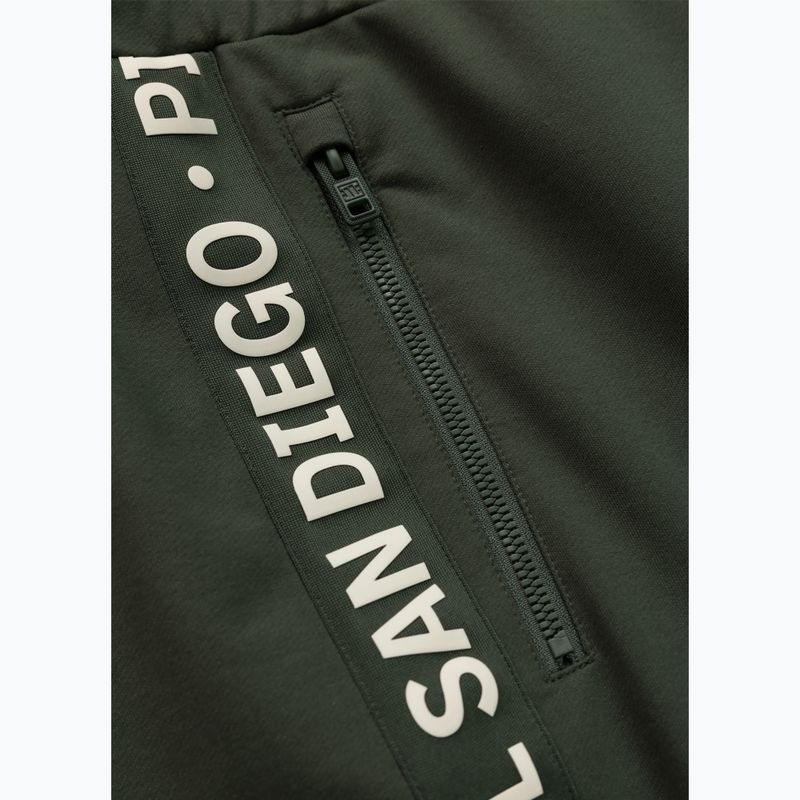 Мъжки панталони за бягане Pitbull Tape Parker Jogging old green 6