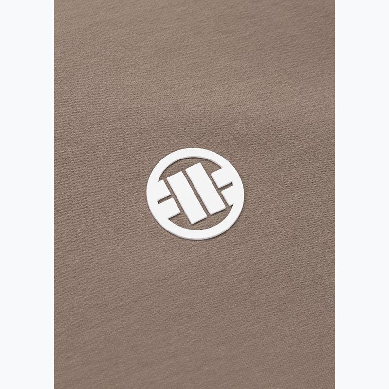 Мъжки суитшърт Pitbull Nugget Small Logo Crewneck brown savana 9