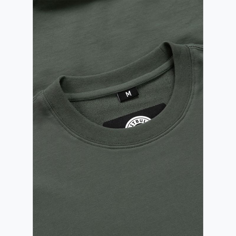 Мъжки суитшърт Pitbull Nugget Small Logo Crewneck sage green 6