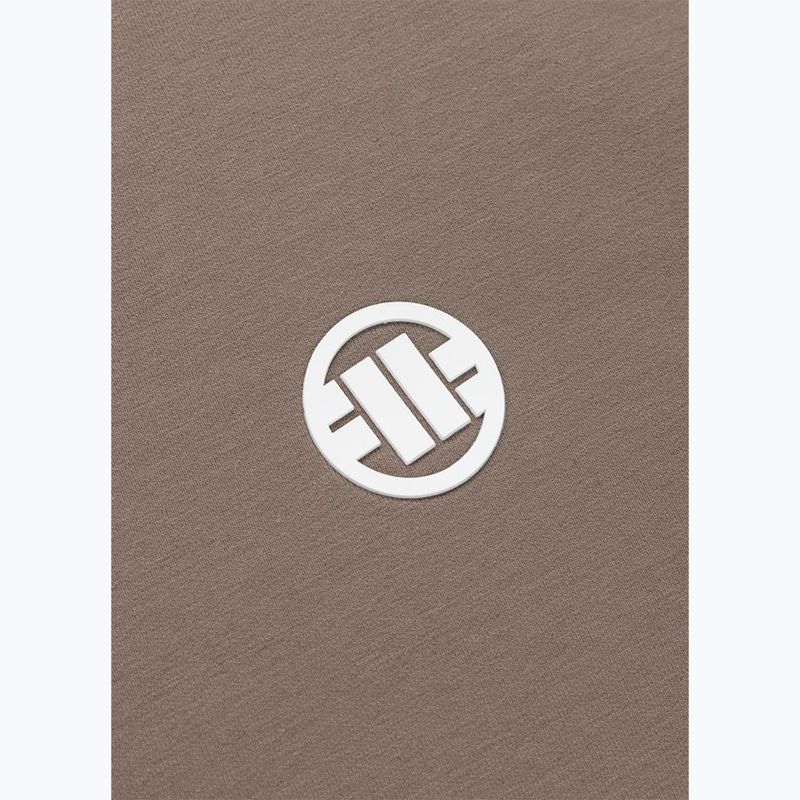 Мъжки суитшърт Pitbull Nugget Small Logo Hooded brown savana 10