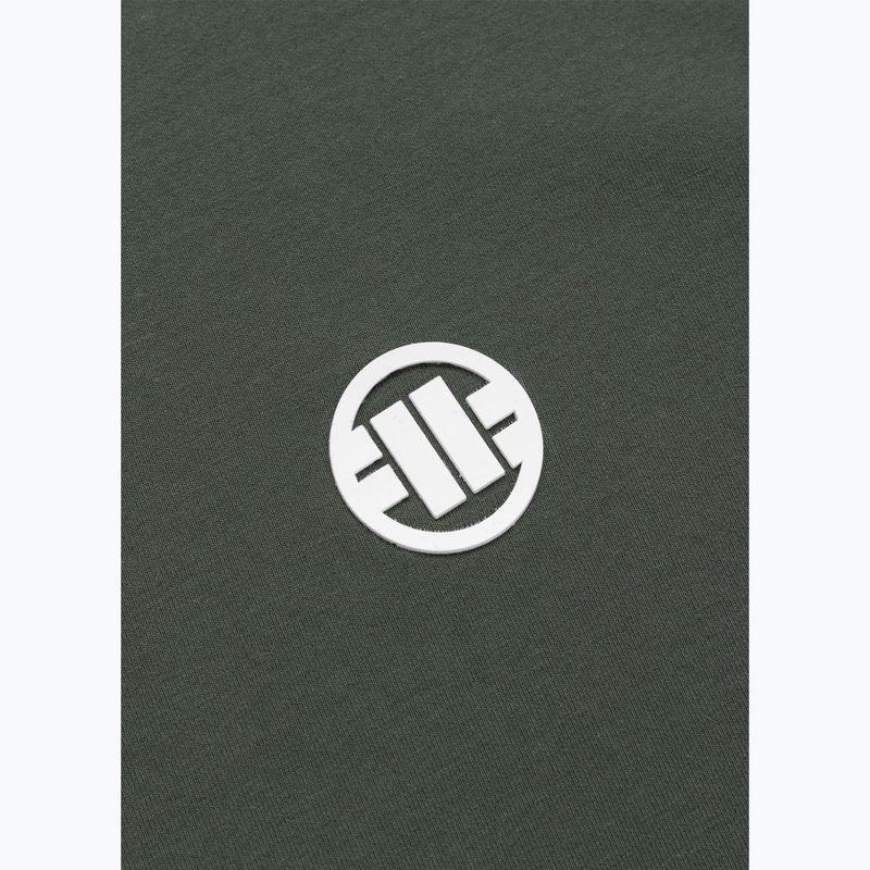 Мъжки суитшърт Pitbull Nugget Small Logo Hooded sage green 9