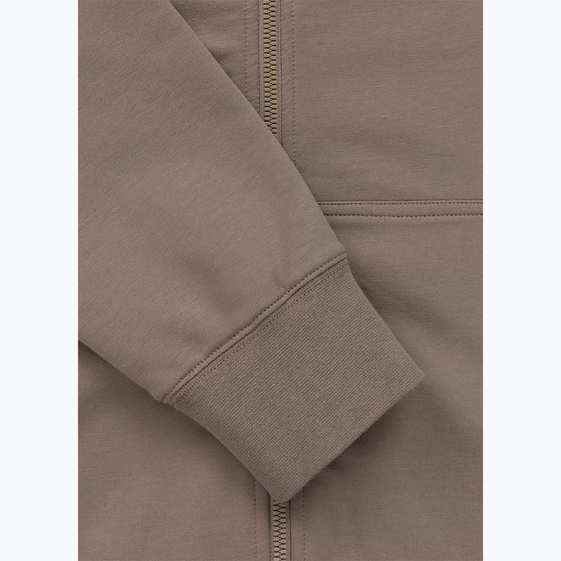 Мъжки суитшърт Pitbull Nugget Small Logo Hooded Zip brown savana 8