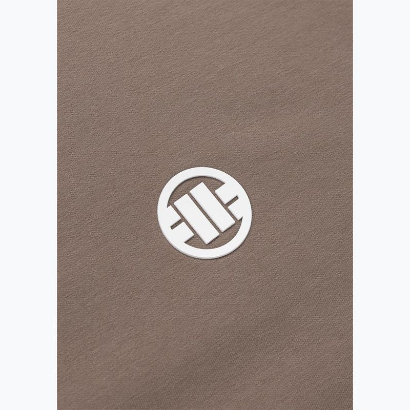 Мъжки суитшърт Pitbull Nugget Small Logo Hooded Zip brown savana 10